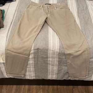 Mavi Mens Gray 34x32 Cotton Jeans